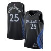 Camiseta Hombre NBA Dallas Mavericks Washington JR 2025-26 Nike City Edition Negro Swingman